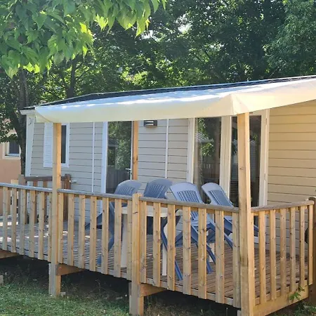 Camping Le Gallo Romain Barbieres Buitenkant foto
