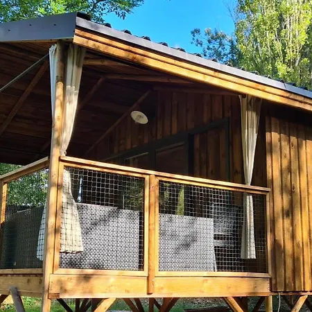 Camping Le Gallo Romain Barbieres Buitenkant foto