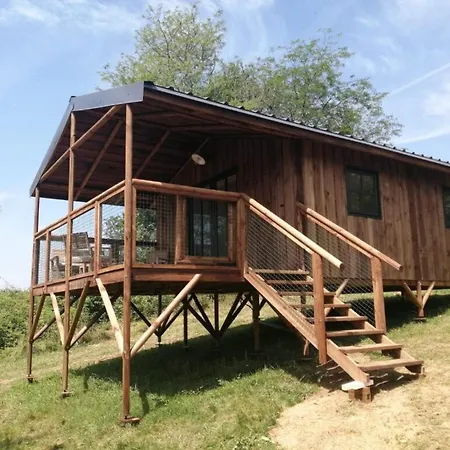Camping Le Gallo Romain Barbieres Buitenkant foto